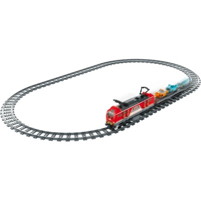 iM.Master vlak červený s auty 53,6x12x6 cm – Sleviste.cz