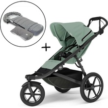 Thule Urban Glide 3 Mist Green s magnetickou sponou 2025 + Fusak a rukávnik JOMK Northern Grey