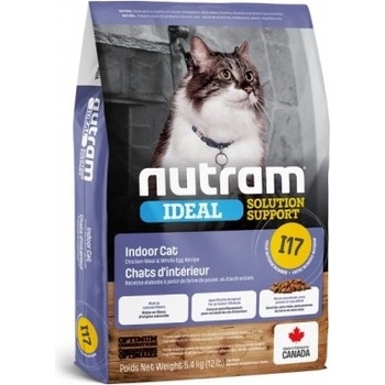 Nutram 17 Ideal Indoor Cat 2 x 5,4 kg