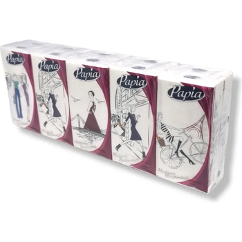 Papia носни кърпи, 10 броя