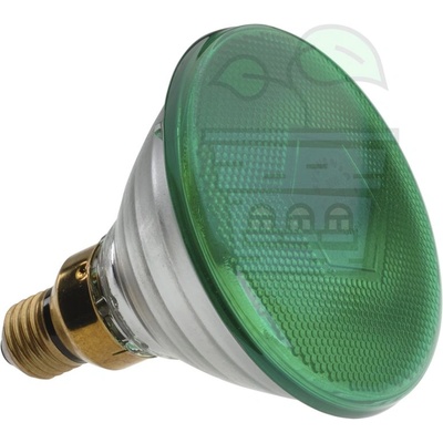 SYLVANIA Green Light 80W - Зелена лампа / крушка (17046)