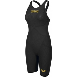 arena powerskin carbon glide open back black/gold uk28; d32