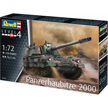 Revell Сглобяем модел, Revell, Panzerhaubitze 2000, 130 части (R03347)