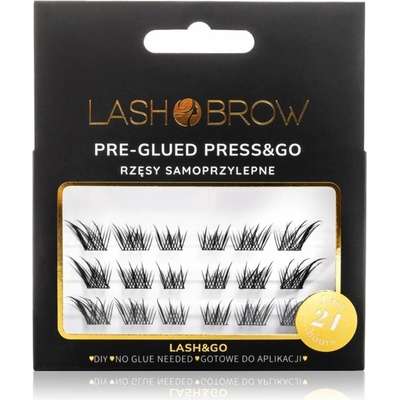 Lash Brow Press&Go Self-Adhesive Eyelashes samolepiace trsové riasy Lashy 1 ks