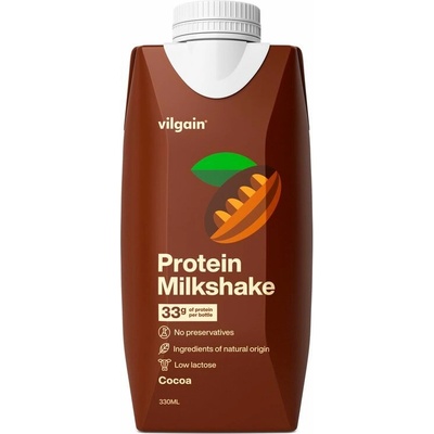 Vilgain Protein Milkshake kakao 330 ml