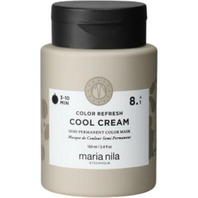 Maria Nila Colour Refresh vyživující a barvicí maska na vlasy 100 ml odtstín 8.1 Cool Cream pro ženy