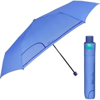 Дамски неавтоматичен Extraslim чадър Perletti Time 26296, Синьо-лилав