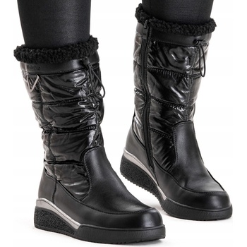 Wojtylko 7ZK23126C dámske čierne zimné