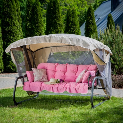 PATIO Ravenna Lux s moskytiérou a s bočními stolky D042-23DW 448640