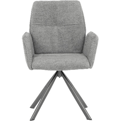 Carmen Трапезен стол bury 2 - сив r 07 (3532372)