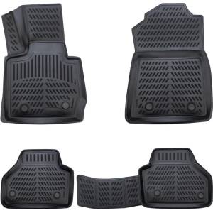  Комплект 4бр. 3D Гумени стелки за купе от TPE гума X-Series за BMW X3 F25 2011-2017г