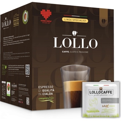 Lollo Caffé ESE кафе на капсули Lollo Caffé ARGENTO 50 бр
