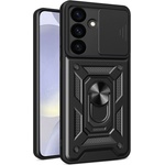 Techsuit Калъф за Samsung Galaxy S24 FE - CamShield Series - черен (KF2332315)