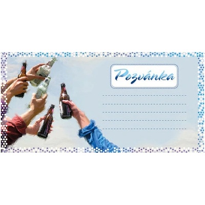 Pozvánka na párty H / 2403-0004 / Miss Molly - sada 10 ks – Hledejceny.cz