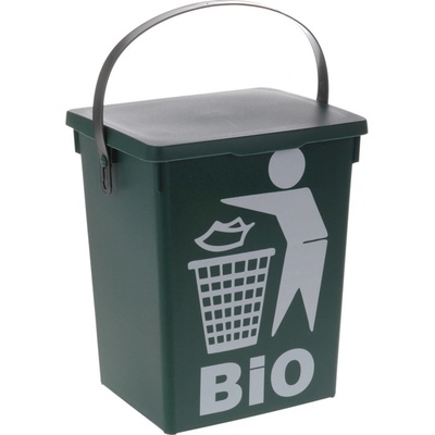 Storagesolutions Nádoba na bioodpad s logem BIO, s držákem, 5l