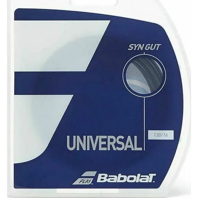 Babolat Тенис кордаж Babolat Syn Gut Universal (12 m) - Черен