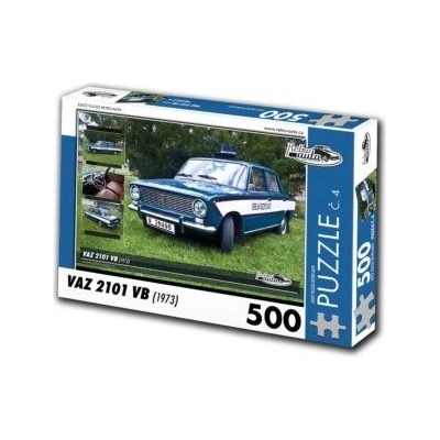Retro cars VAZ 2101 VB 1973 500 dielov