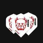Winmau Пера WINMAU Rhino Extra Thick White & Red Devil Dog