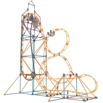 K’NEX Thrill Rides Amazin 8 Roller Coaster Set 448 Pcs - образователна играчка конструктор (448 части) (D68427)