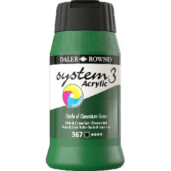 Daler-Rowney System3 АКРИЛНА боя Oxide of Chromium Green 500 ml 1 бр (129500367)