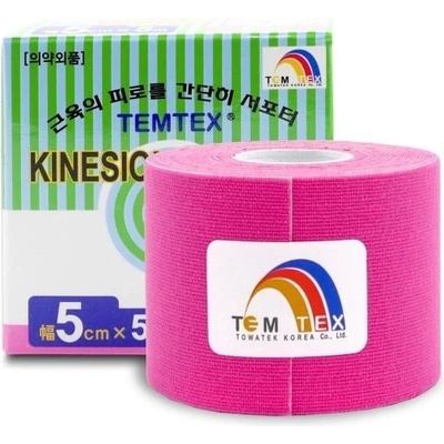 Temtex Kinesio Tape Classic růžová 5cm x 5m – Zboží Dáma