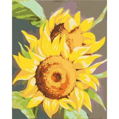 zuty Malování Podle Čísel Slunečnice 2 Myroslava Voloschuk 40 x 50 Cm Plátno Rám
