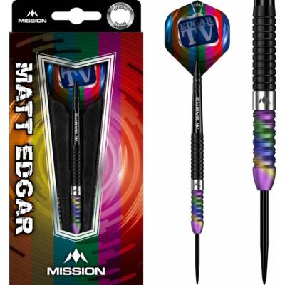 Mission Steel Matthew Edgar - Black & Coral PVD - 23g