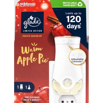 Glade elektrický osviežovač vzduchu Warm Apple Pie 20 ml