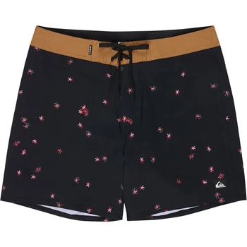 Quiksilver Бански гащета Quiksilver Surfsilk Kaimana Printed 16´´ swimming shorts - Black (Black Fallen Blossom)