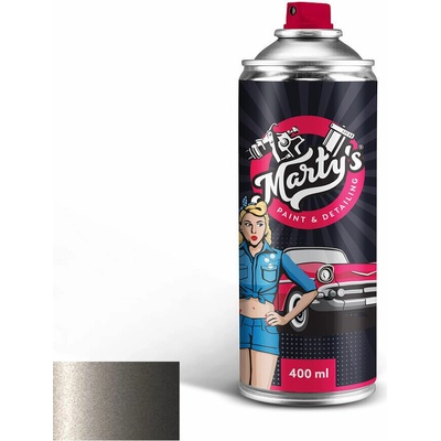 Marty's Autolak ve spreji Mercedes 723 Cubanitsilber 400ml