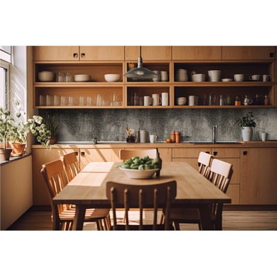 DIMEX ART Фототапет за кухня - стара напукана стена 420 x 60 см