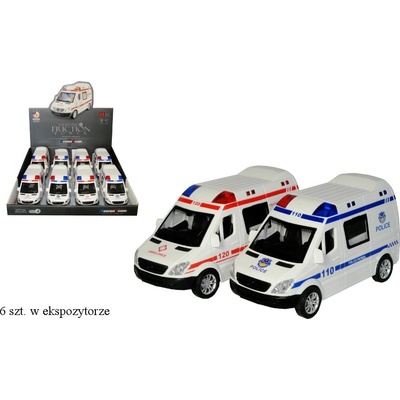 SWEDE Ambulance se světlem a zvukem - 1 kus