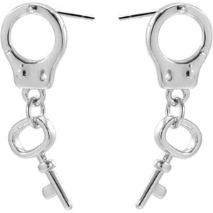 Silenti Jewelry Сребърни обеци "Белезници