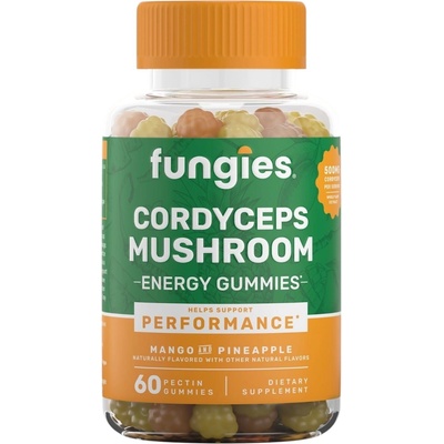 Fungies Cordyceps Mushroom Energy Gummies 60 ks