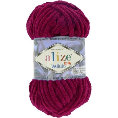 Alize Velluto 107 třešeň