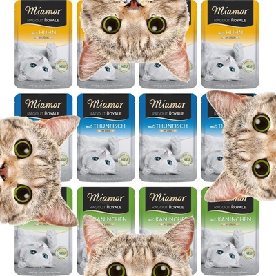 Miamor Ragout Royale kura tuniak králik v želé multipack 1200 g
