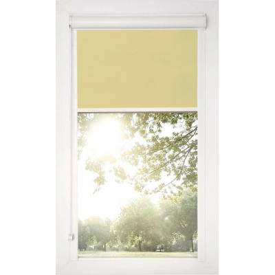 KRPOL Roleta v kazetě zatemňující PG6 Světle žlutá 114 x 150 cm