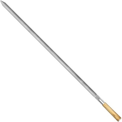 Velký nerezový špíz Churrasco Forged - jednoduchý, 60 cm