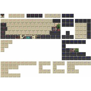 Dark project Капачки за механична клавиатура Dark Project - Arcade PBT - ANSI & ISO (KS-1080)