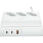 USAMS 3 Plug + 3 USB 2 m (USA853)