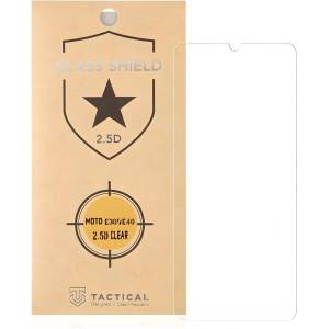 Tactical Glass Shield 2.5D стъклен протектор за Motorola Moto E30/Moto E40 - Прозрачен KP25827