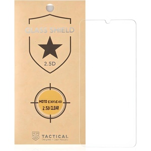 Tactical Glass Shield 2.5D стъклен протектор за Motorola Moto E30/Moto E40 - Прозрачен KP25827