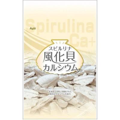 Japan Algae Спирулина с калций от фосилизирани черупки, 1200 таблетки, Japan Algae (926686 ALGA JAPAN)