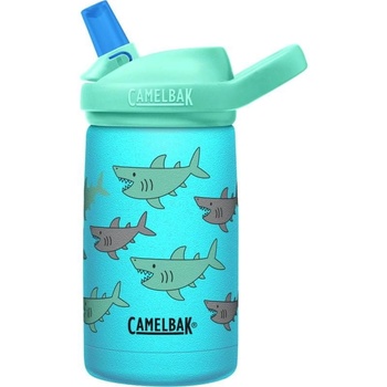 CamelBak Eddy+ Kids Vacuum Stainless termoska school of sharks 350 ml