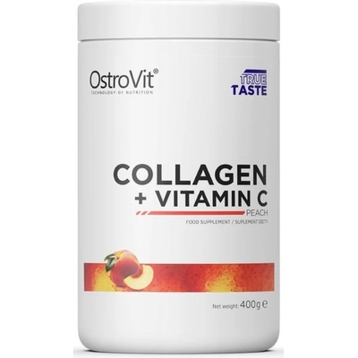OstroVit Collagen + Vitamin C, праскова, 400 g, OstroVit