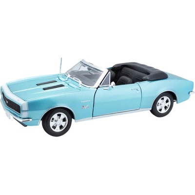 Maisto Chevrolet Camaro SS 396 1967 tyrkysová 1:18