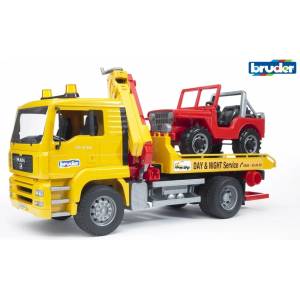 BRUDER Bruder 2750 man tga / Теглеща машина с автомобил (br 2750)
