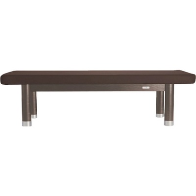 Clap Tzu Ambra Luxusné thajské masážne lehátko Thai Doplnky: bez doplnkov Farba čalúnenia: PU hnedá (meteor) Farba konštrukcie: lakovaný palisander 202 x 115 cm 60 kg 13 farieb