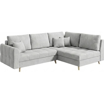 ROPEZ Сив ъглов диван (десен ъгъл) Ariella - Ropez (Ariella Prawa tk. Cashmere 18)