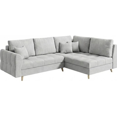 ROPEZ Сив ъглов диван (десен ъгъл) Ariella - Ropez (Ariella Prawa tk. Cashmere 18)